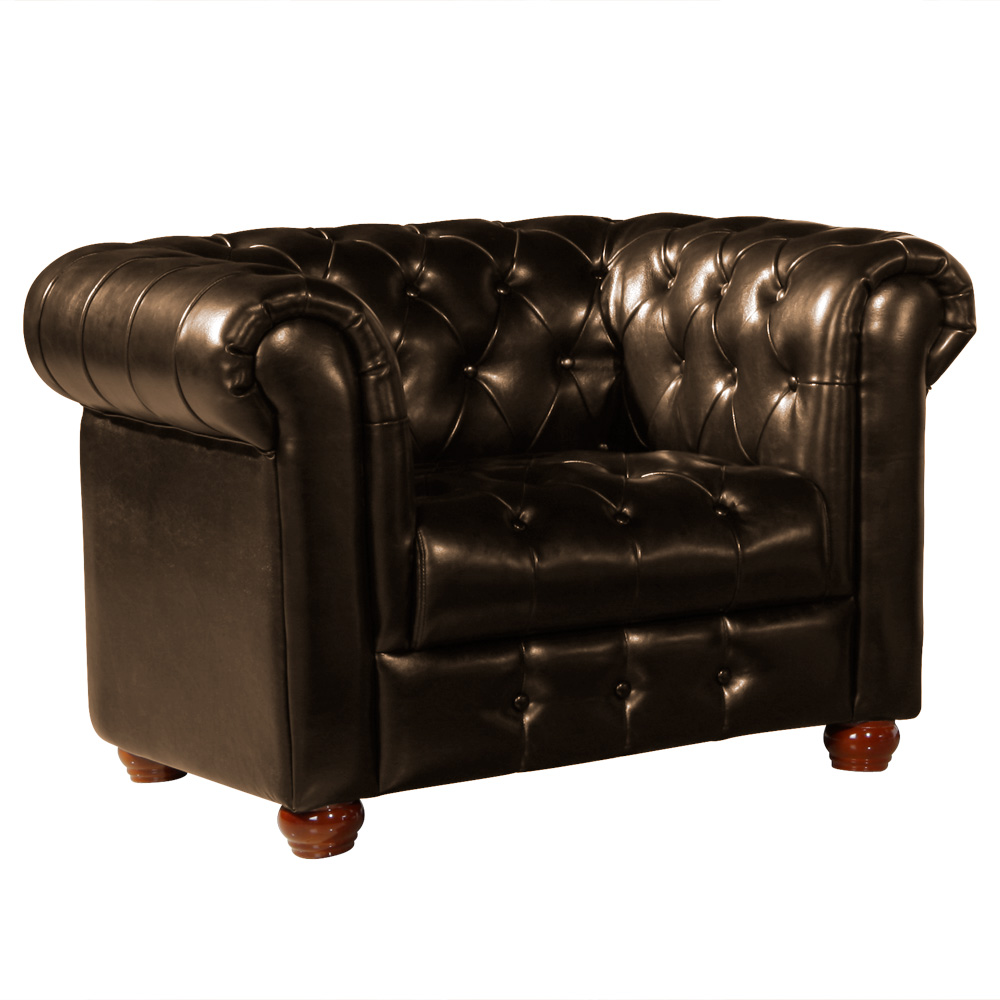Fauteuil Masterfield Marron