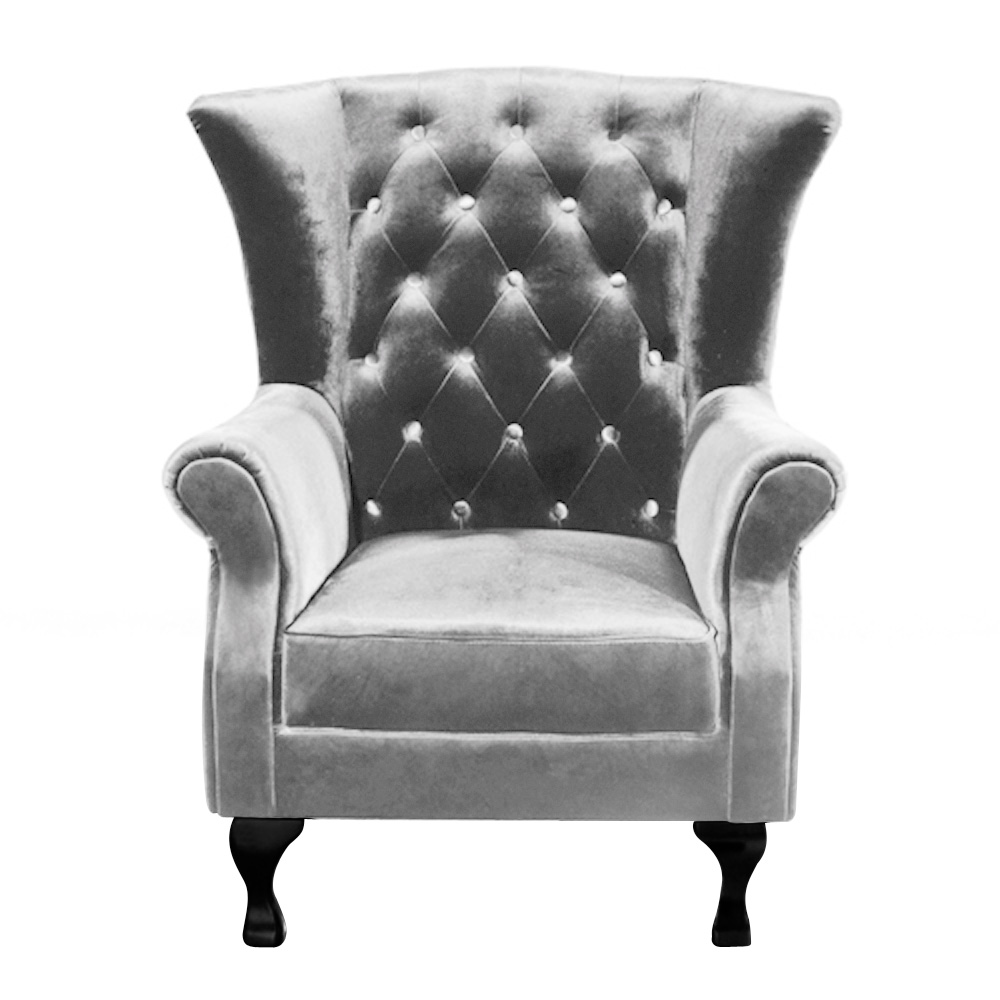 Fauteuil Majestic Argent