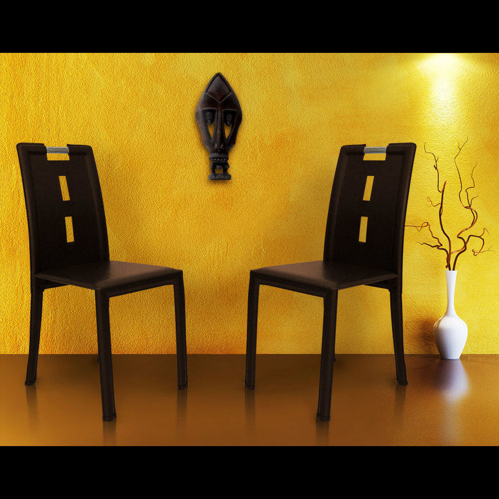 Chaise Bandle Marron