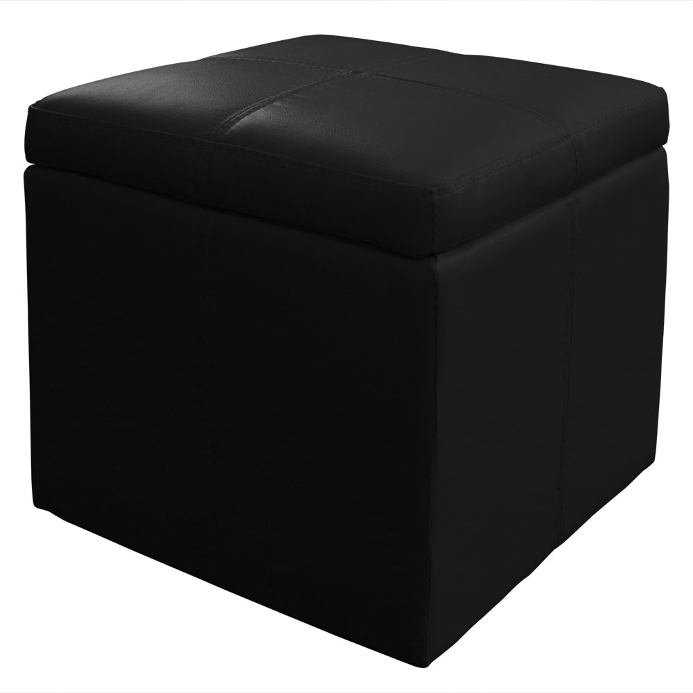 Coffre-Pouf ANGIE Noir