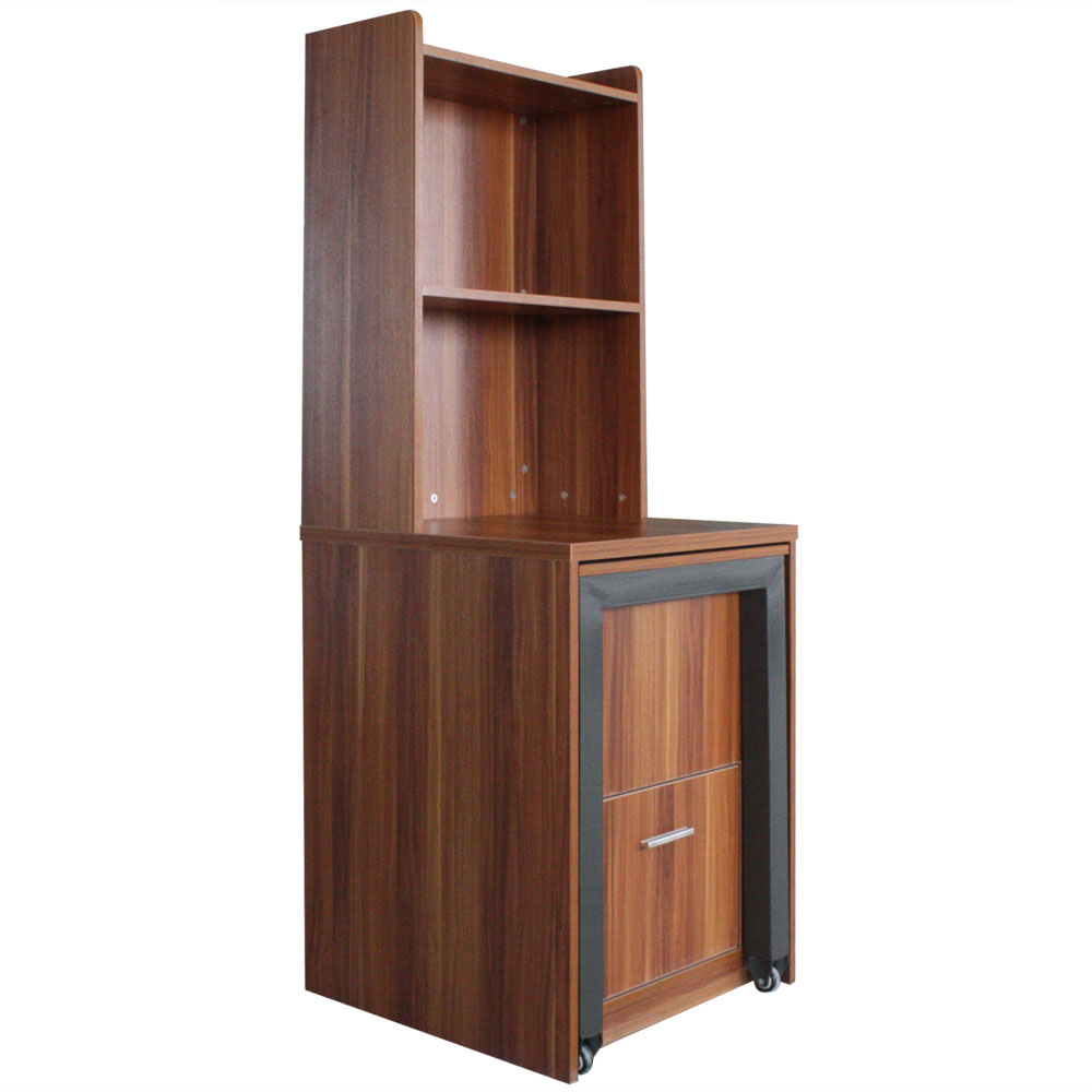 &Eacute;tag&egrave;re-bureau Hofleur Ch&ecirc;ne clair