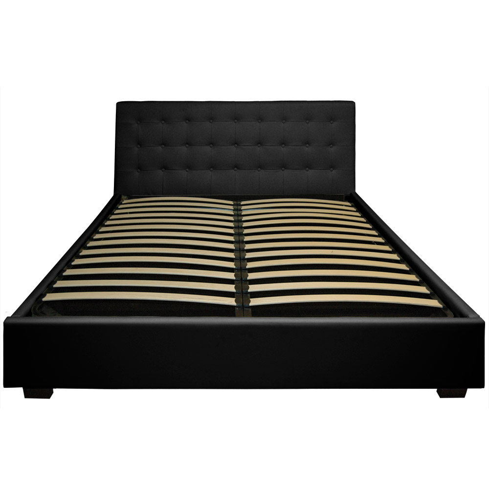 Lit Trevene L 160cm Noir Noir