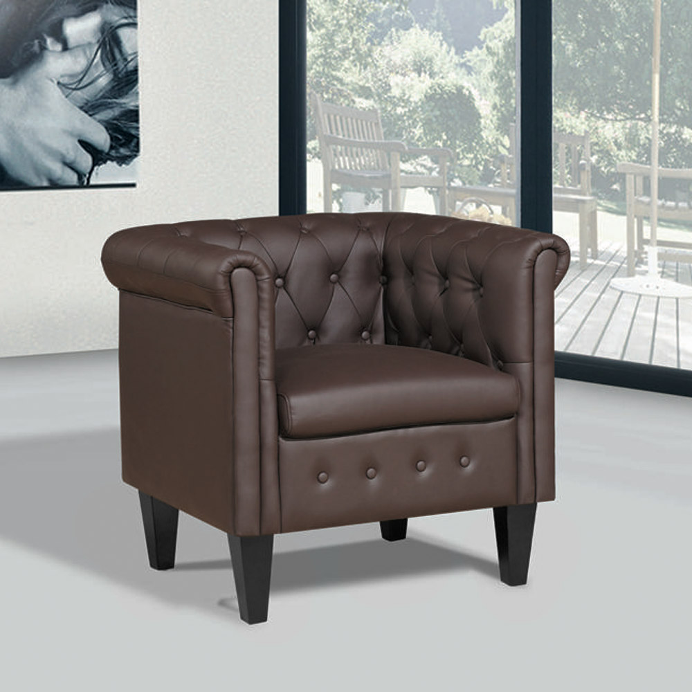 Fauteuil Tiperfield Marron
