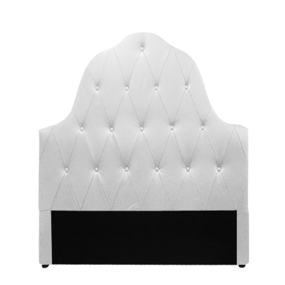 T&ecirc;te de lit 140cm ALLIANZA Blanc