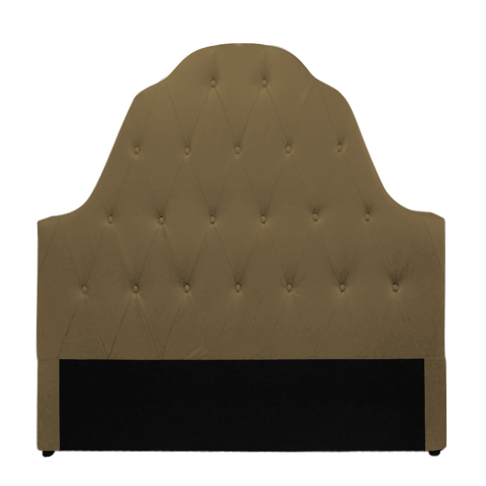 T&ecirc;te de lit ALLIANZA 160cm Taupe