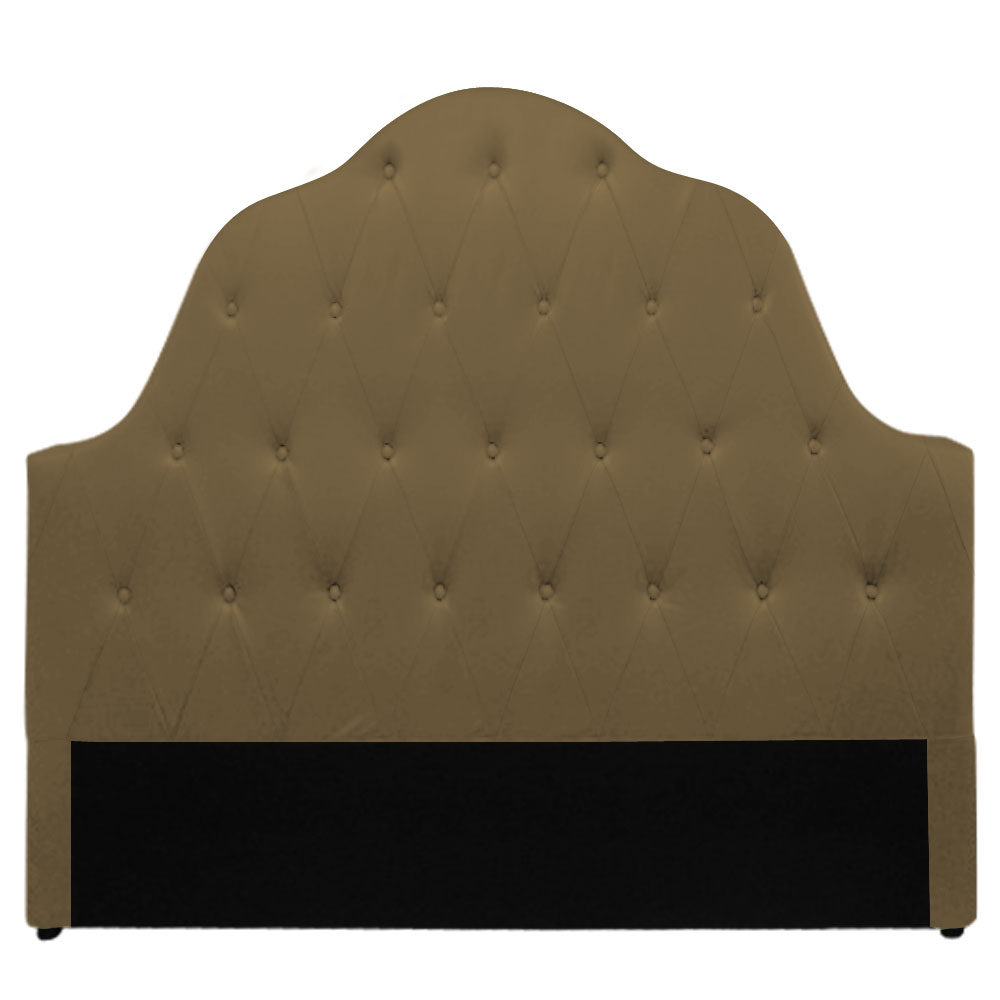 T&ecirc;te de lit ALLIANZA 180cm Taupe